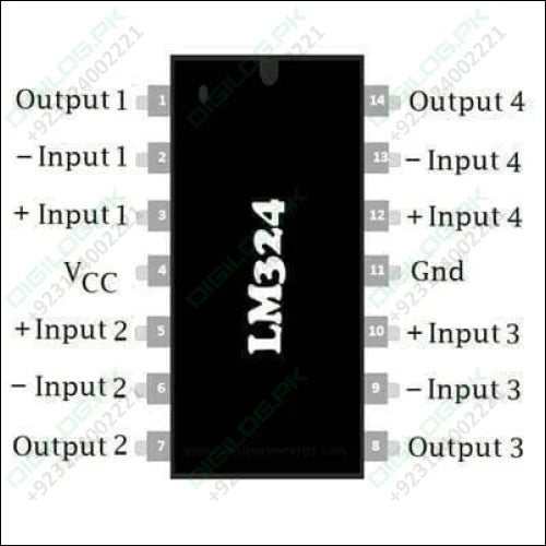 Lm324 Smd General Purpose Op Amp Ic