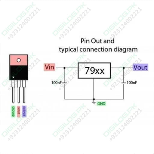 Lm7905 Negative Voltage Regulator