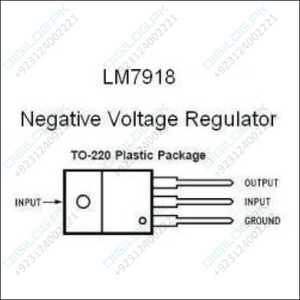Lm7918 7918 18v Negative Voltage Regulator.