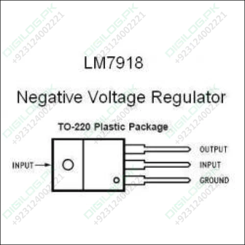 Lm7918 7918 18v Negative Voltage Regulator.