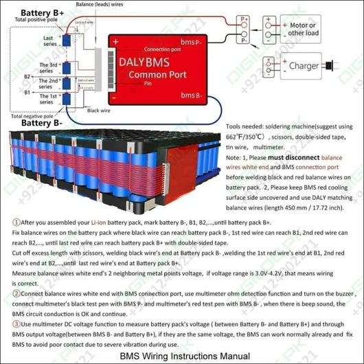 Li-ion 7s 24v Discharge 30a Charge 15a Lithium Battery