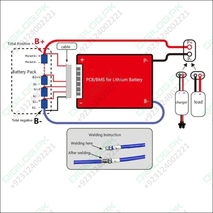 Li-ion 7s 24v Discharge 30a Charge 15a Lithium Battery