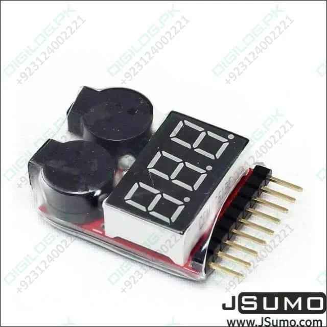 Lipo Buzzer Battery Voltage Indicator Volt Meter Level