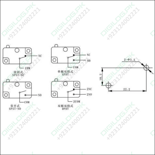 Limit Switch With Fitting