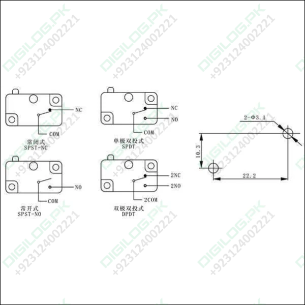 Limit Switch With Fitting