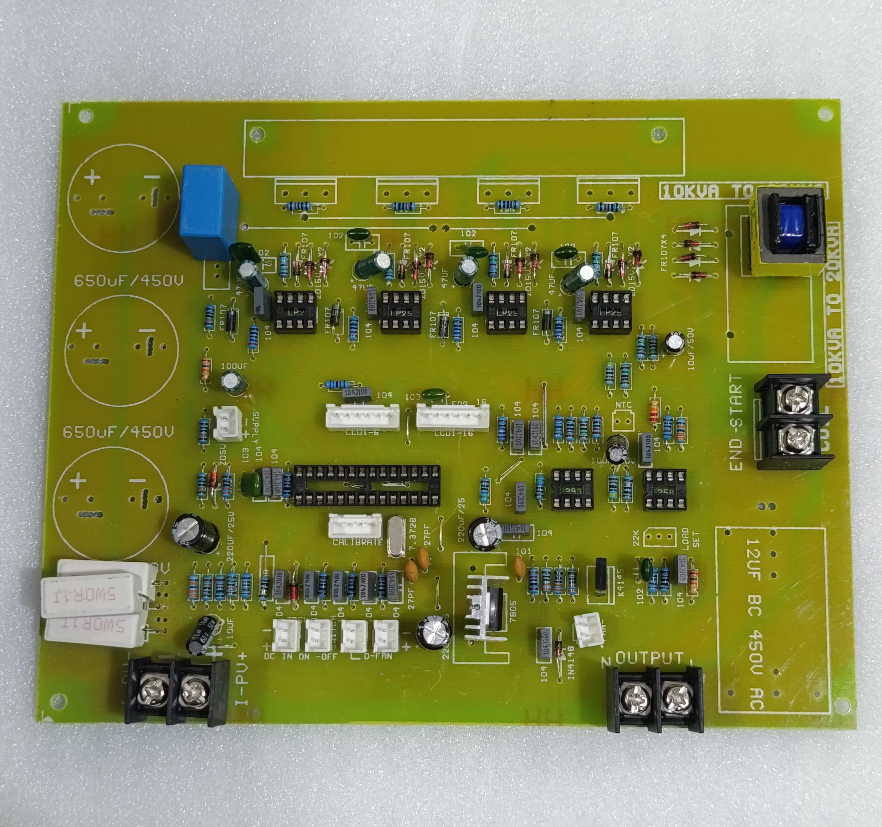 Local 4 IGBT 3KVA Solar Inverter PCB With Pre Assembled Components