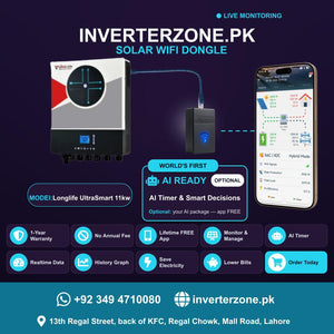 Long life ULTRA SMART 11KW Solar WiFi Dongle - Real-Time Solar Monitoring