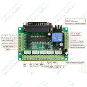 Mach3 Breakout Board 5 Axes Cnc