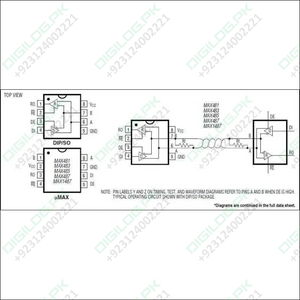 Max485 Rs485 Communication Ic