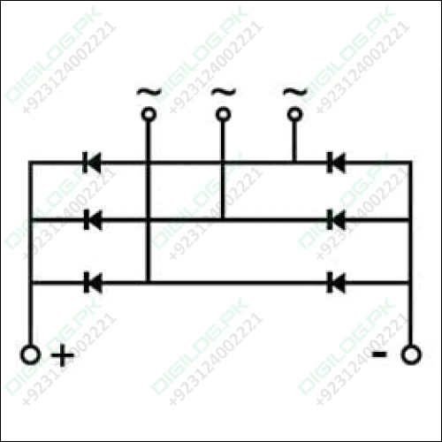 MDS150-16 Three Phase Diode Bridge Rectifier 150A 1600V