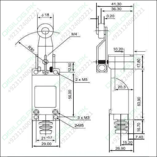 Me - 8108 Mini Limit Switch In Pakistan