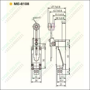 Me - 8108 Mini Limit Switch In Pakistan