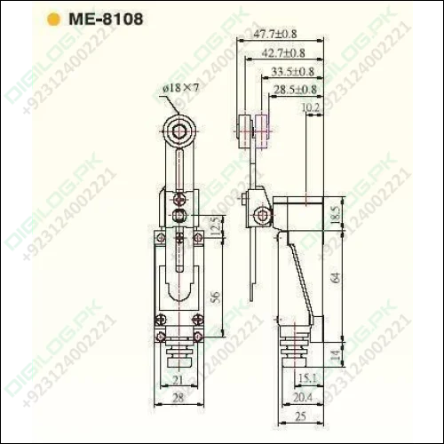 Me - 8108 Mini Limit Switch In Pakistan