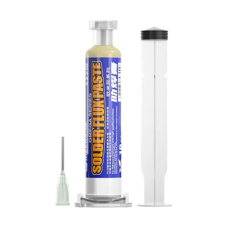 MECHANIC OMEGA 210 FLUX PASTE 10CC - Soldering Flux