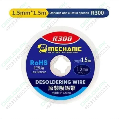 Mechanic Desoldering Wire R300 1.5 x Mm Bga Welding Wick