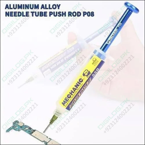 Mechanic P08 Aluminum Alloy Needle Tube Piston Solder Paste