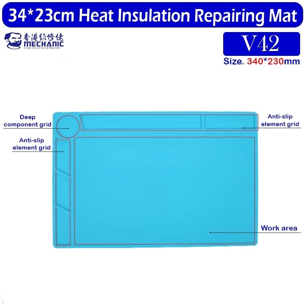 MECHANIC V42 HEAT INSULATION MAT 340x230mm
