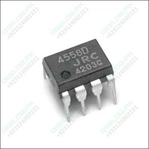 JRC4558D Dual Op Amp 4558D in Pakistan