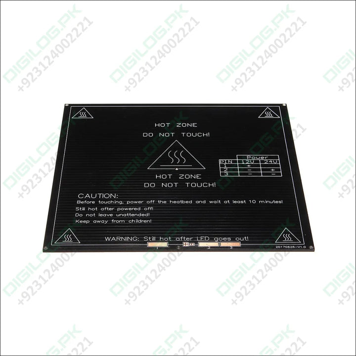 MK3 Heatbed Heated Bed Heat Bed 214x214x3mm Aluminum PCB Board Heat Bed 12V/24V Dual Power for RepRap 3D Printer