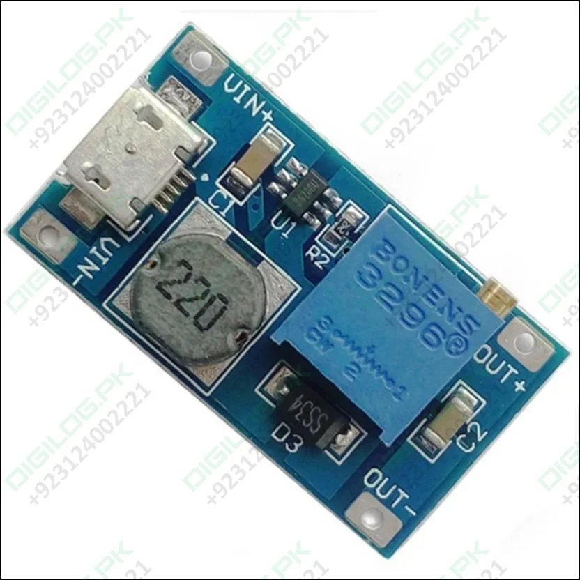 Boost Converter 2a Mt3608 Module Dc-dc Step-up Micro Usb