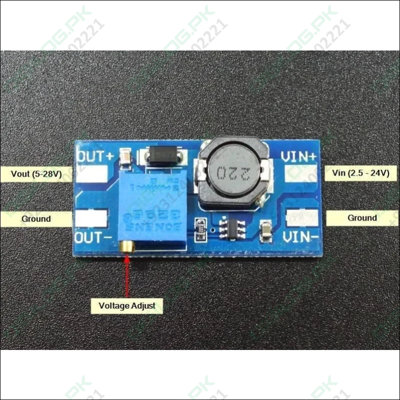 MT3608 Mini Adjustable DC-DC Boost Module