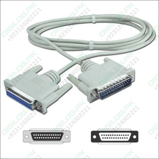 Male To Female Db25 25 Pin Parallel Port Cable Mach3