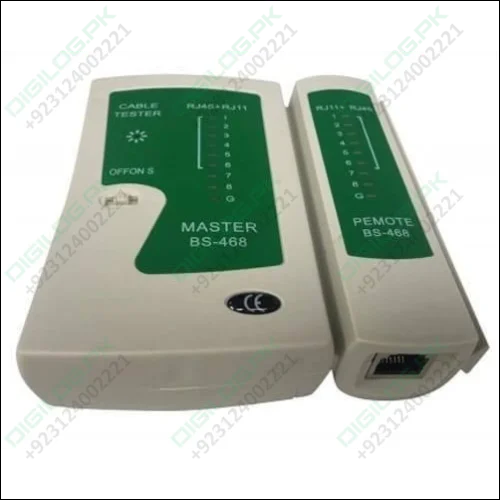 Network Cable Tester Master Bs 468 Rj45 Rj11