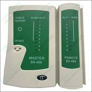 Network Cable Tester Master Bs 468 Rj45 Rj11
