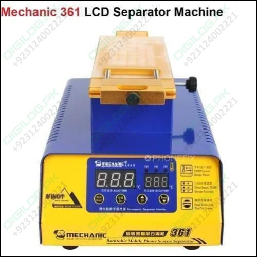 Mechanic 361 Rotatable Lcd Touch Screen Preheat Separator