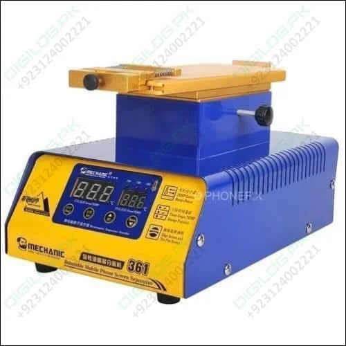 Mechanic 361 Rotatable Lcd Touch Screen Preheat Separator