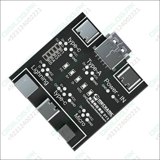 Mechanic Dt3 Data Cable Detection Board For Ios Android