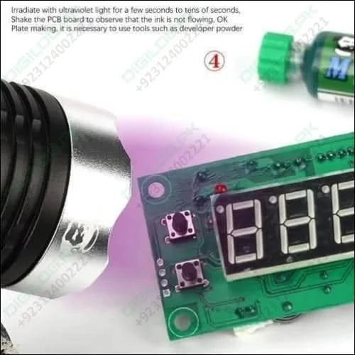 Green Mechanic Uv Curable 10cc Solder Mask Ink Pcb Fixing