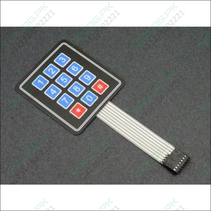 Arduino 3x4 Keypad 4×3 Matrix 12 Keys Membrane Switch