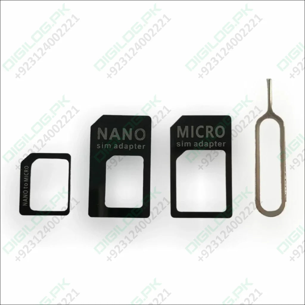 Micro Sim Jacket Nano Adopter One Card In All Mobile Devices