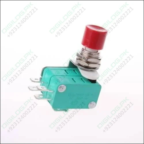 Micro Push Button Limit Switch With 2 Switches Fitting