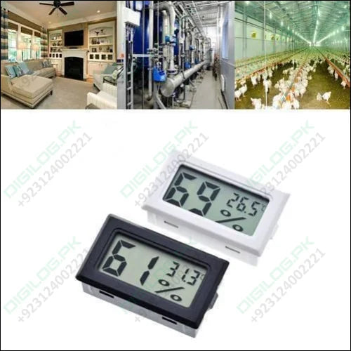 Mini Digital Thermometer Hygrometer Temperature Humidity