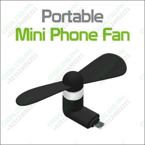 Mini USB Fan For Mobile Phone Micro Port Mix Color