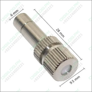 0.5mm Slip Lock Mist Nozzle For 6mm Quick Connector Spray