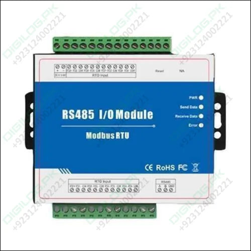 Modbus Slave Rtd Remote I/o Module Data Acquisition 8