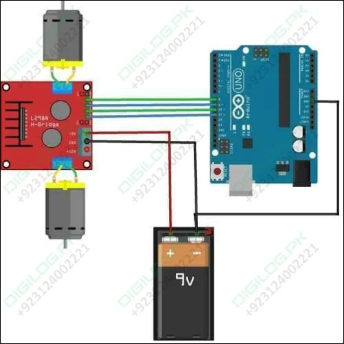 Motor Driver Module L298n For Arduino Dual h Bridge