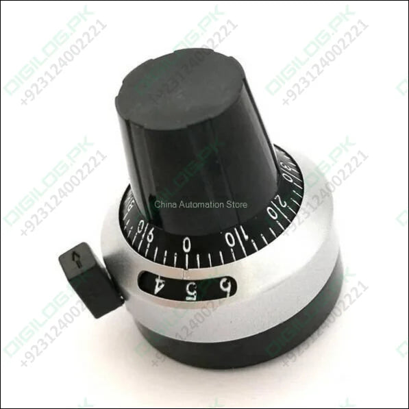 Multi - turn potentiometer knob with dial 3590S switch lock