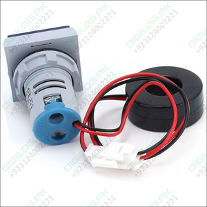 Multi colour square panel indicator voltage meter current meter with indicator signal lamp AD16-22FVA