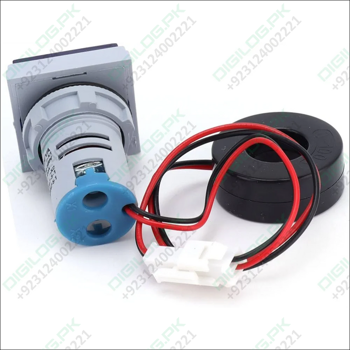 Multi colour square panel indicator voltage meter current meter with indicator signal lamp AD16-22FVA