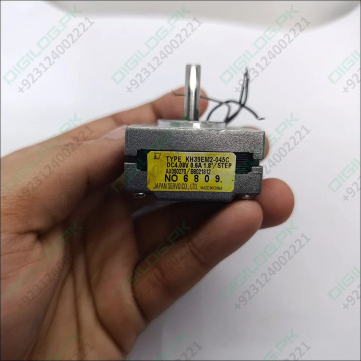 NEMA 14 Stepper motor KH39EM2-045C 0.6A JAPAN SERVO In Pakistan Pancake Stepper Motor