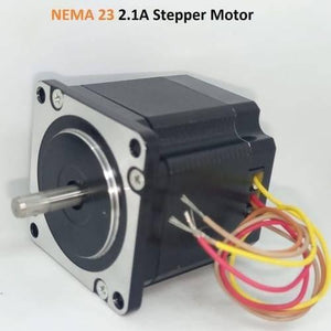 Nema23 Bipolar 1.8 Degree 2.1a 54mm Stepper Motor 6.35mm