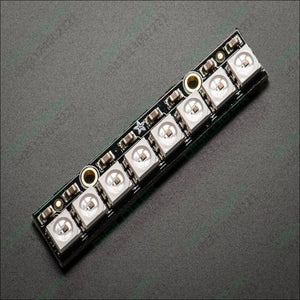 NeoPixel Stick 8x5050 RGB LED with WS2812 Driver - 8-Bit LED Strip Module