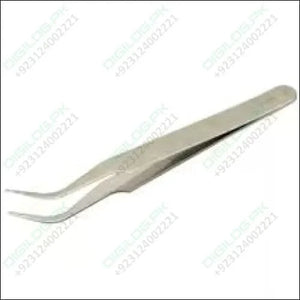 3 Pcs Stainless Steel Electronic Tweezers Set