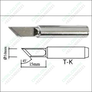 New Soldering Tip 900m T - k Shape k 5mm Aoyue Pt Zhaoxin