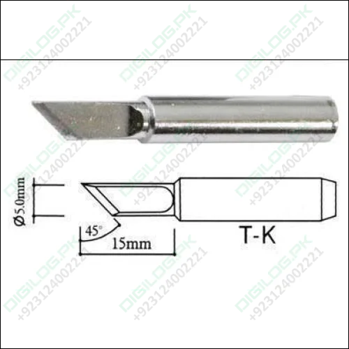 New Soldering Tip 900m T - k Shape k 5mm Aoyue Pt Zhaoxin