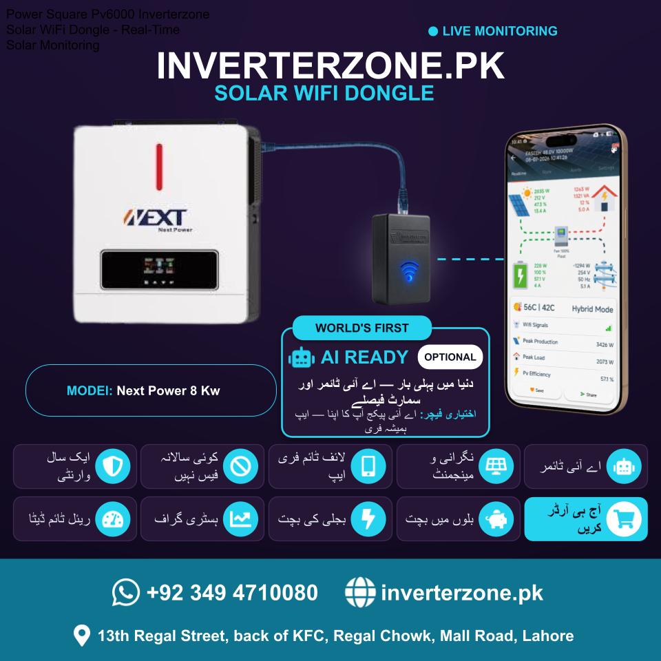 Next Power 8 Kw Solar WiFi Dongle - Real-Time Solar Monitoring